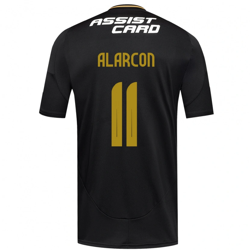 Danxen Heren Antonia Alarcón #11 Zwart Wit Uitshirt Uittenue 2025/26 T-Shirt