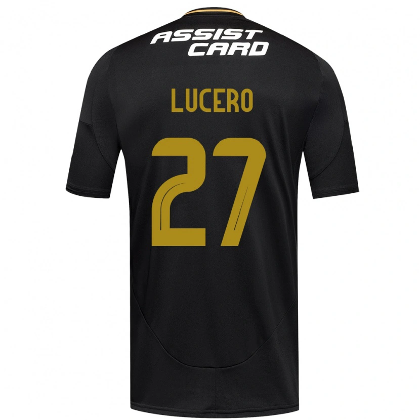 Danxen Heren Valentina Lucero #27 Zwart Wit Uitshirt Uittenue 2025/26 T-Shirt