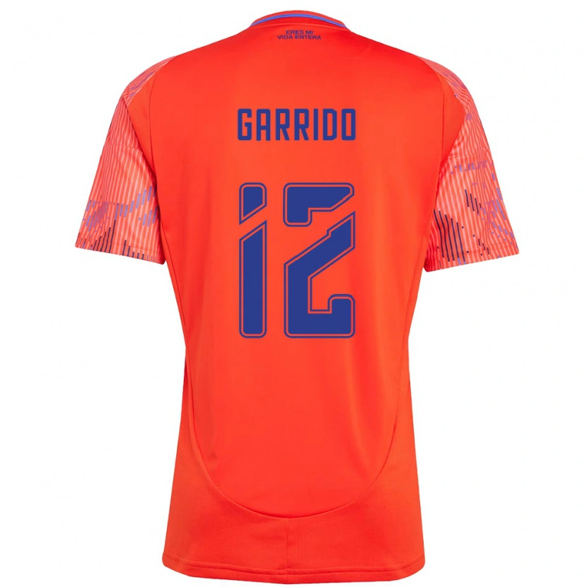 Danxen Heren Pedro Garrido #12 Oranje Rood Uitshirt Uittenue 2025/26 T-Shirt