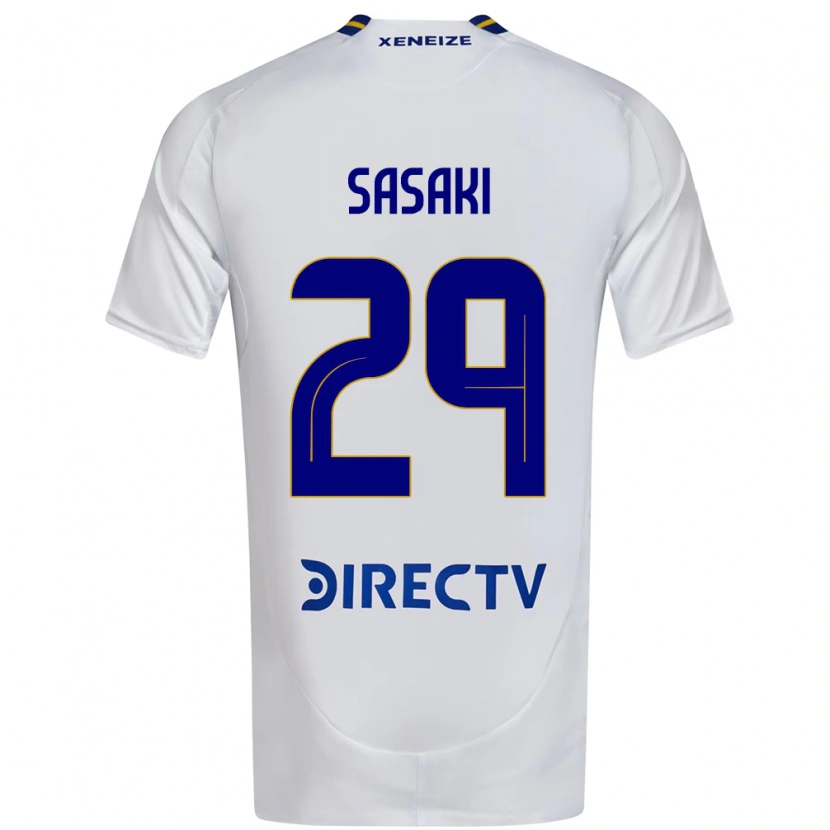 Danxen Heren Yuria Sasaki #29 Wit Blauw Uitshirt Uittenue 2025/26 T-Shirt