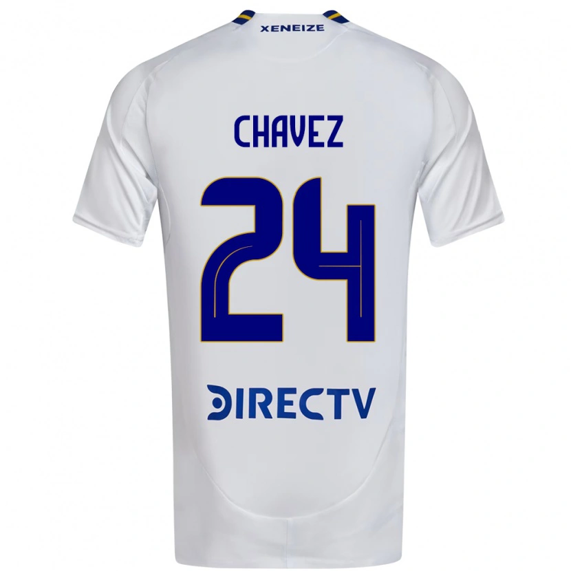 Danxen Heren Gabriela Chavez #24 Wit Blauw Uitshirt Uittenue 2025/26 T-Shirt