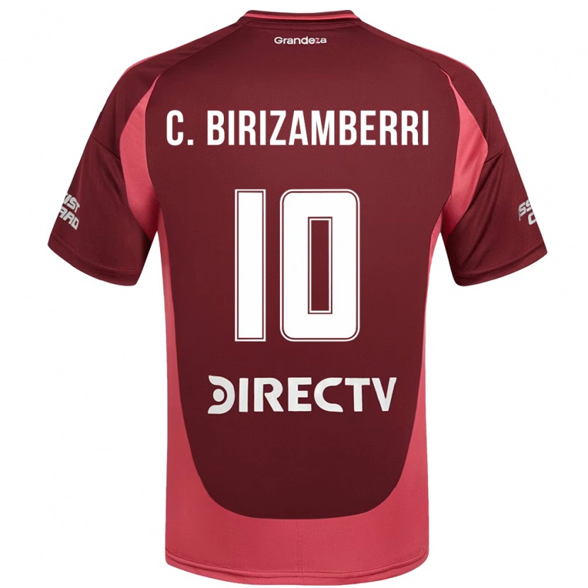 Danxen Heren Carolina Birizamberri #10 Bourgondisch Magenta Uitshirt Uittenue 2025/26 T-Shirt
