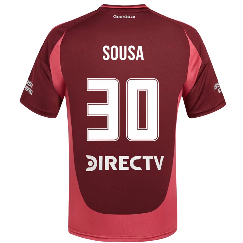 Danxen Heren Ludmila Sousa #30 Bourgondisch Magenta Uitshirt Uittenue 2025/26 T-Shirt