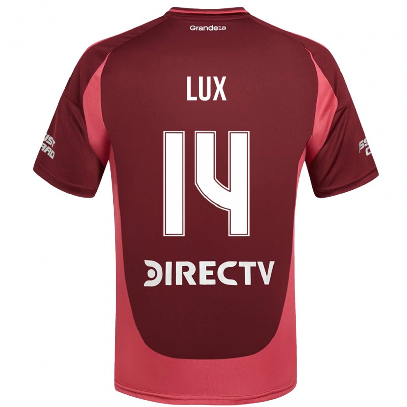 Danxen Heren German Lux #14 Bourgondisch Magenta Uitshirt Uittenue 2025/26 T-Shirt