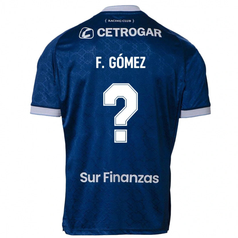 Danxen Heren Francisco Gómez #0 Donkerblauw Uitshirt Uittenue 2025/26 T-Shirt