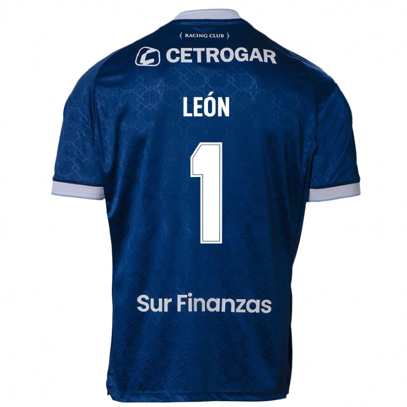 Danxen Heren Roberto Leon #1 Donkerblauw Uitshirt Uittenue 2025/26 T-Shirt