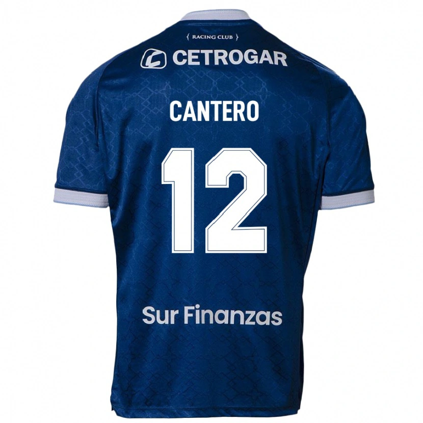 Danxen Heren Milton Cantero #12 Donkerblauw Uitshirt Uittenue 2025/26 T-Shirt