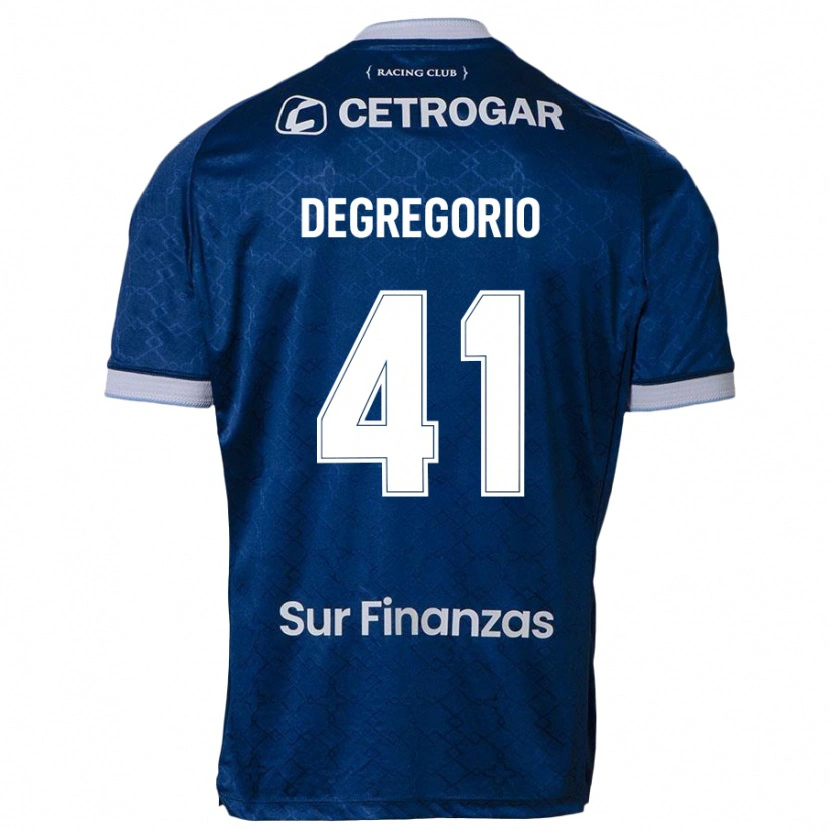 Danxen Heren Ramiro Degregorio #41 Donkerblauw Uitshirt Uittenue 2025/26 T-Shirt