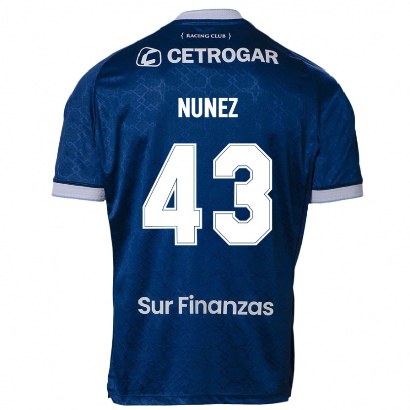 Danxen Heren Lucas Nunez #43 Donkerblauw Uitshirt Uittenue 2025/26 T-Shirt