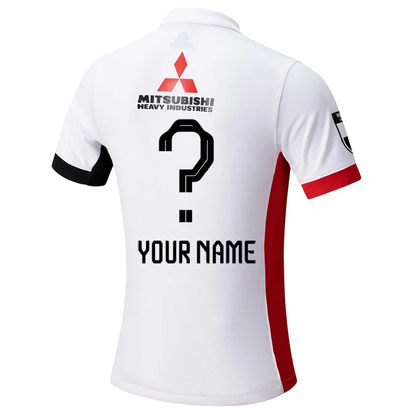 Danxen Heren Uw Naam #0 Wit Zwart Uitshirt Uittenue 2025/26 T-Shirt