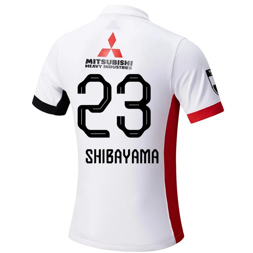 Danxen Heren Fumina Shibayama #23 Wit Zwart Uitshirt Uittenue 2025/26 T-Shirt