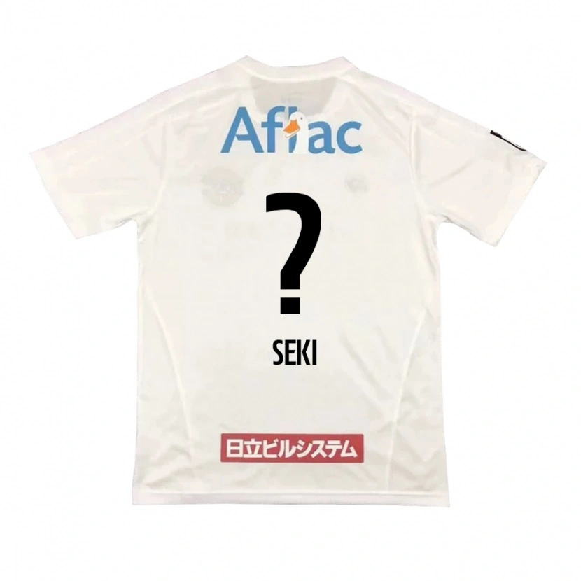 Danxen Heren Yuto Seki #0 Lichtgrijs Beige Uitshirt Uittenue 2025/26 T-Shirt