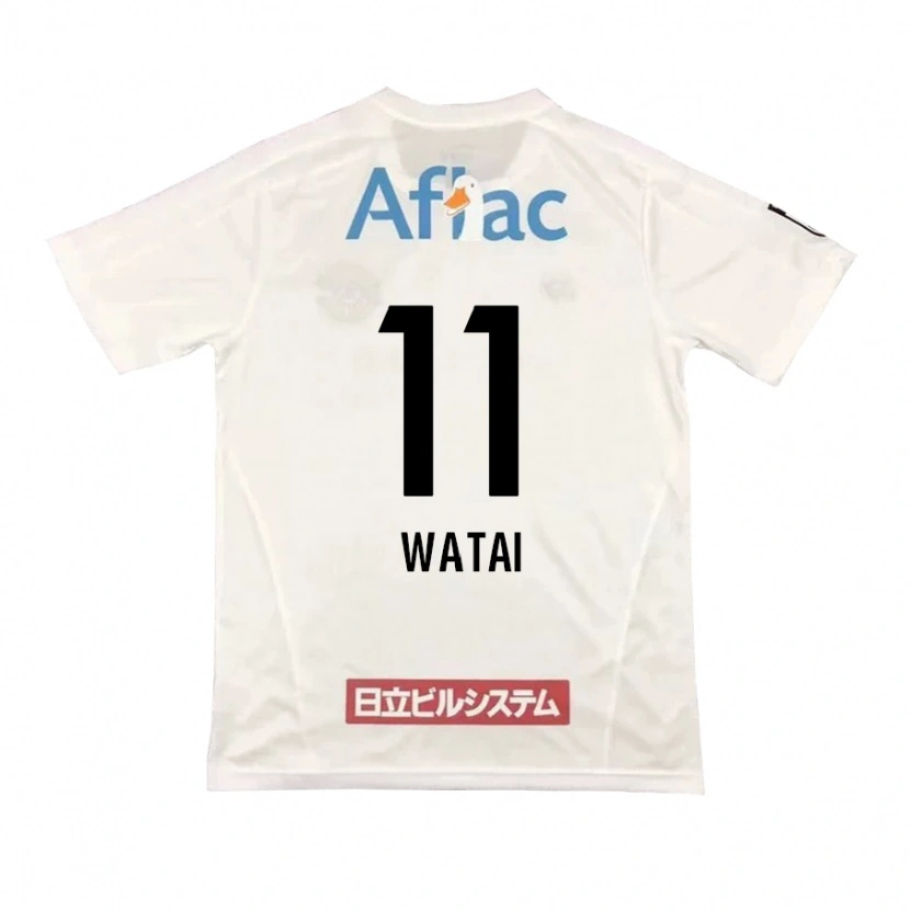 Danxen Heren Masaki Watai #11 Lichtgrijs Beige Uitshirt Uittenue 2025/26 T-Shirt
