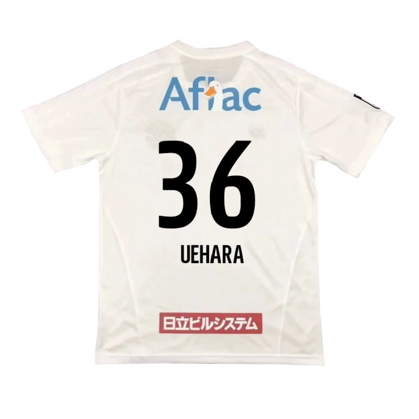 Danxen Heren Reo Uehara #36 Lichtgrijs Beige Uitshirt Uittenue 2025/26 T-Shirt