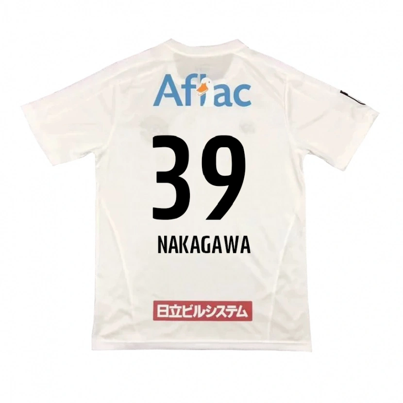 Danxen Heren Nobuteru Nakagawa #39 Lichtgrijs Beige Uitshirt Uittenue 2025/26 T-Shirt