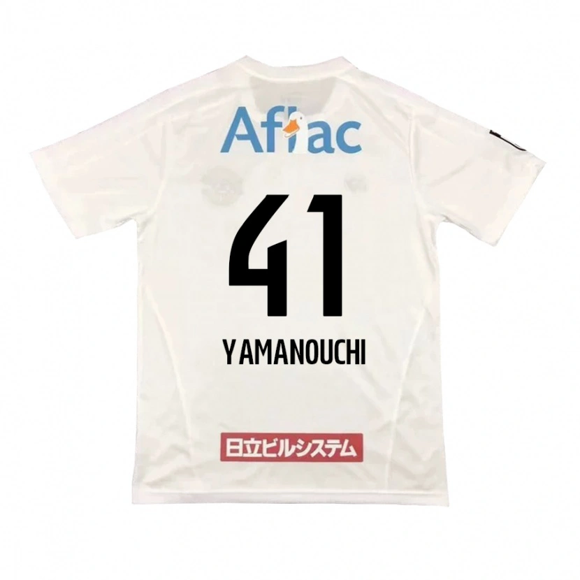 Danxen Heren Yusei Yamanouchi #41 Lichtgrijs Beige Uitshirt Uittenue 2025/26 T-Shirt