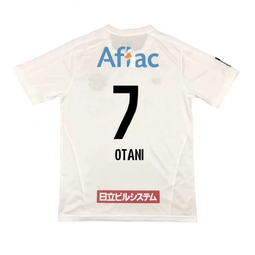 Danxen Heren Hidekazu Otani #7 Lichtgrijs Beige Uitshirt Uittenue 2025/26 T-Shirt