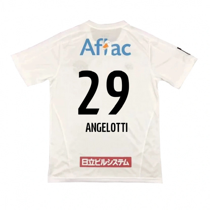Danxen Heren Rodrigo Angelotti #29 Lichtgrijs Beige Uitshirt Uittenue 2025/26 T-Shirt