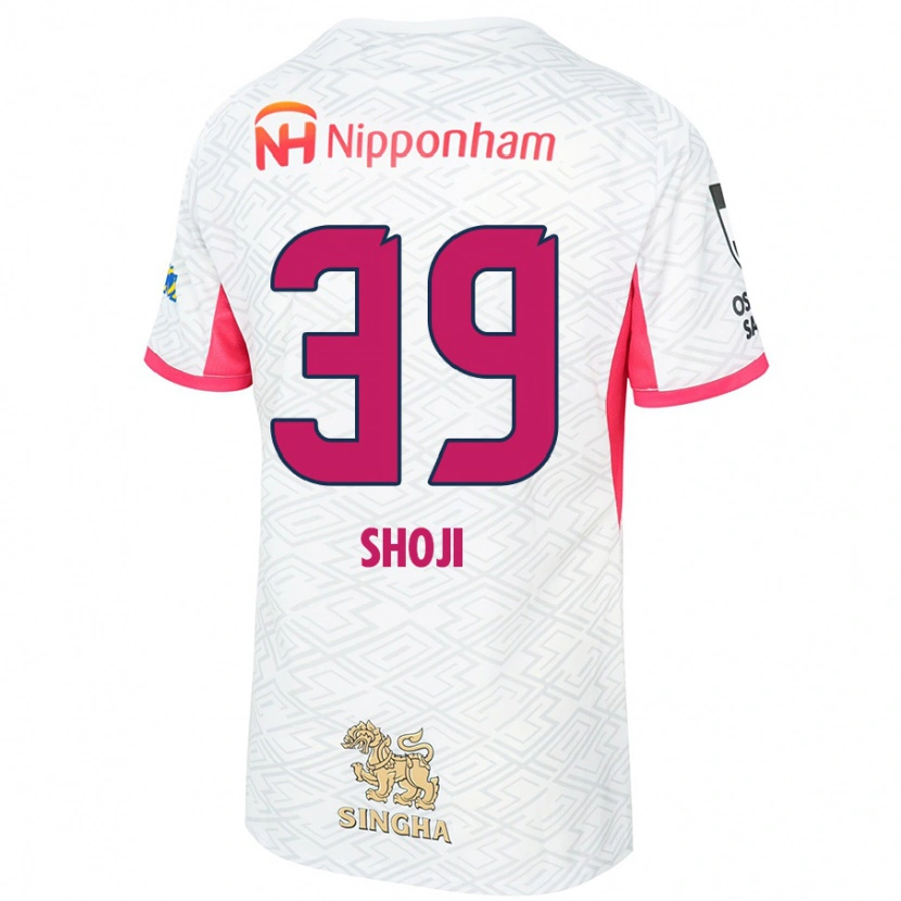 Danxen Heren Honoya Shoji #39 Wit Sakura Roze Uitshirt Uittenue 2025/26 T-Shirt