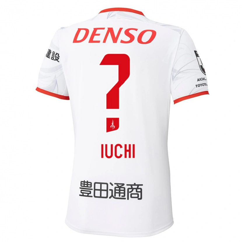 Danxen Heren Yosuke Iuchi #0 Wit Rood Uitshirt Uittenue 2025/26 T-Shirt