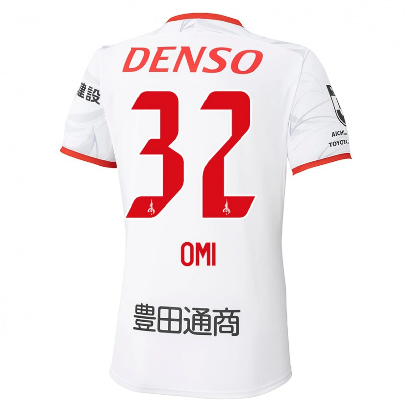 Danxen Heren Sanii Omi #32 Wit Rood Uitshirt Uittenue 2025/26 T-Shirt