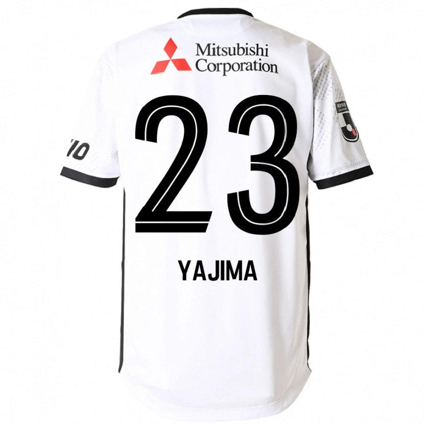 Danxen Heren Kiichi Yajima #23 Wit Zwart Uitshirt Uittenue 2025/26 T-Shirt