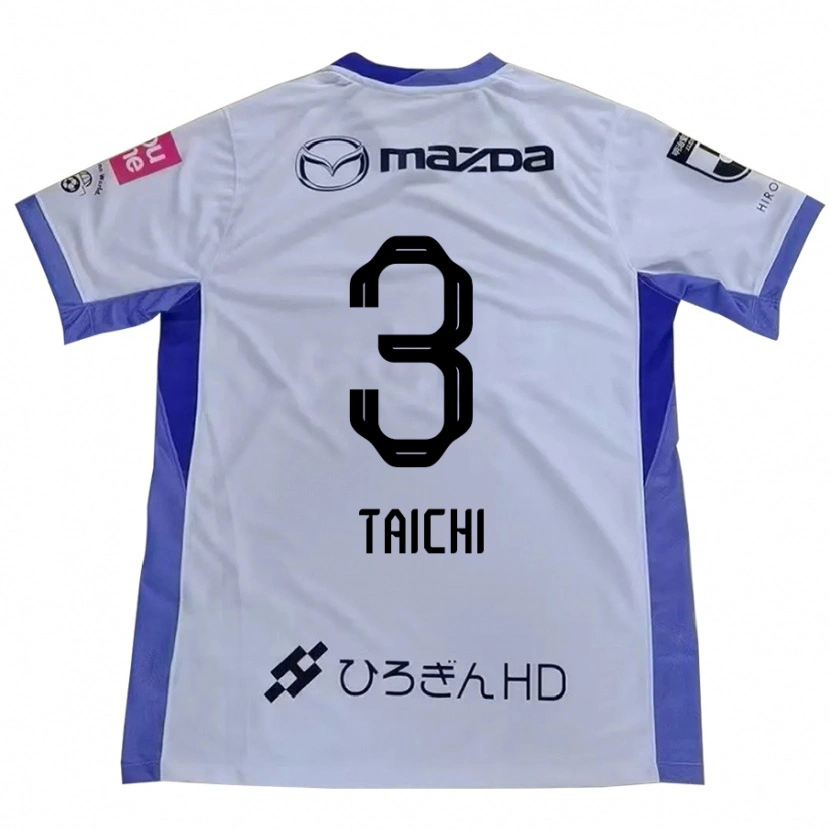 Danxen Heren Taichi Yamasaki #3 Wit Oranje Uitshirt Uittenue 2025/26 T-Shirt
