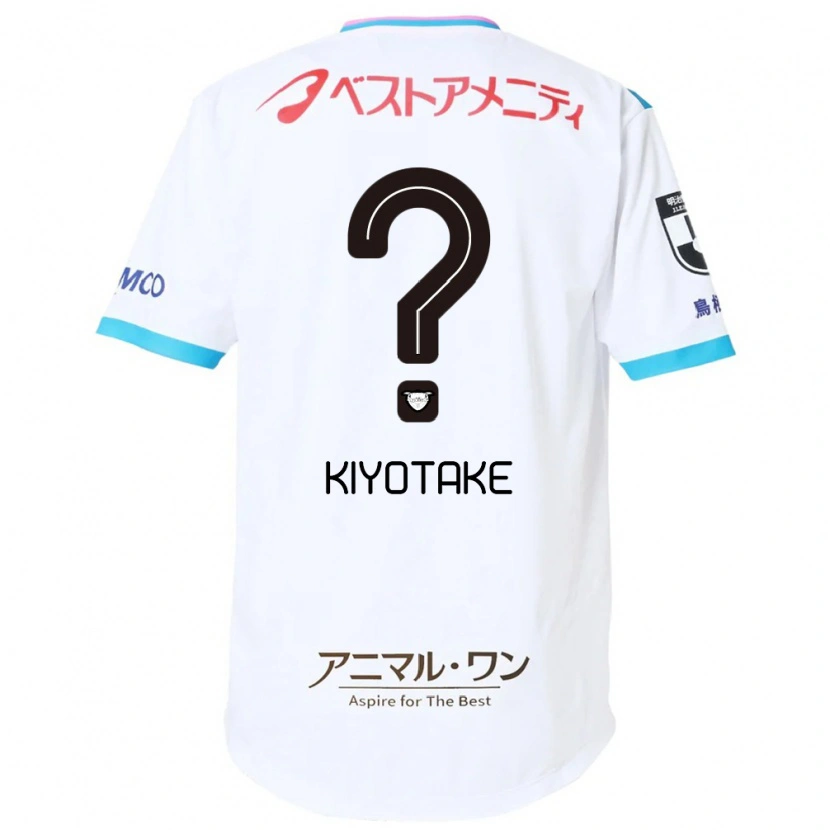 Danxen Heren Hiroshi Kiyotake #0 Wit Roze Uitshirt Uittenue 2025/26 T-Shirt