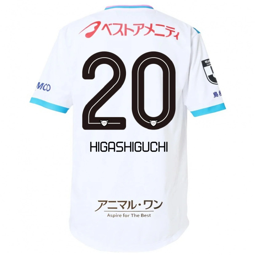 Danxen Heren Aitaro Higashiguchi #20 Wit Roze Uitshirt Uittenue 2025/26 T-Shirt