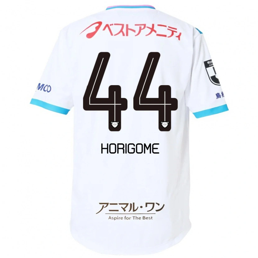 Danxen Heren Yuki Horigome #44 Wit Roze Uitshirt Uittenue 2025/26 T-Shirt