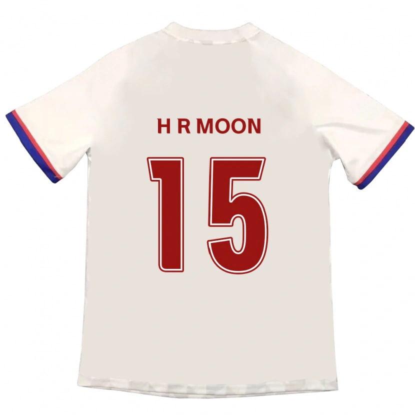 Danxen Heren Ha-Rang Moon #15 Gebroken Wit Rood Uitshirt Uittenue 2025/26 T-Shirt