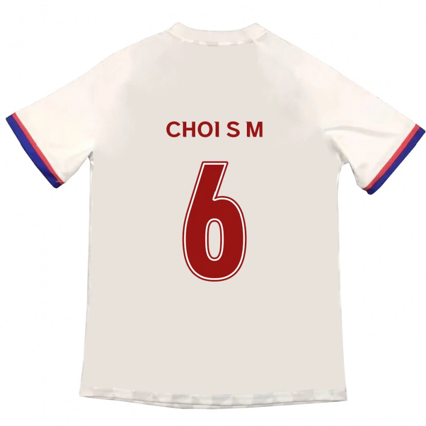 Danxen Heren Choi So-Mi #6 Gebroken Wit Rood Uitshirt Uittenue 2025/26 T-Shirt