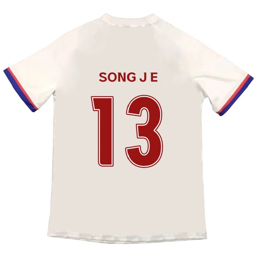 Danxen Heren Song Jae-Eun #13 Gebroken Wit Rood Uitshirt Uittenue 2025/26 T-Shirt
