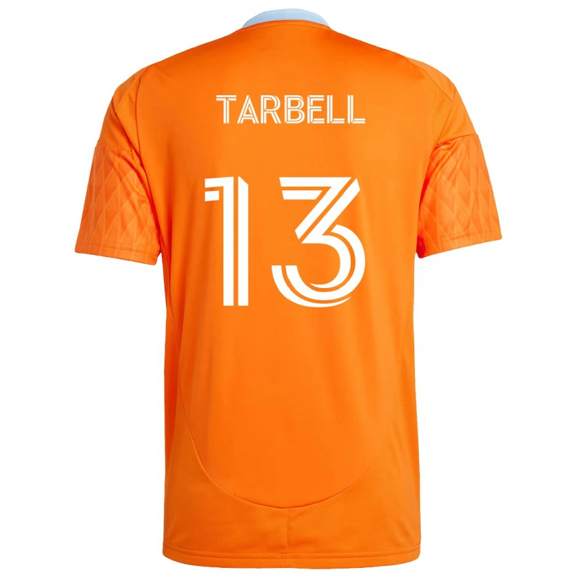 Danxen Dames Andrew Tarbell #13 Oranje Wit Thuisshirt Thuistenue 2025/26 T-Shirt