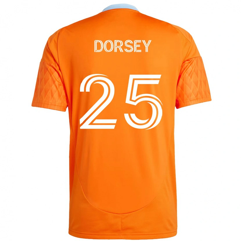 Danxen Dames Griffin Dorsey #25 Oranje Wit Thuisshirt Thuistenue 2025/26 T-Shirt