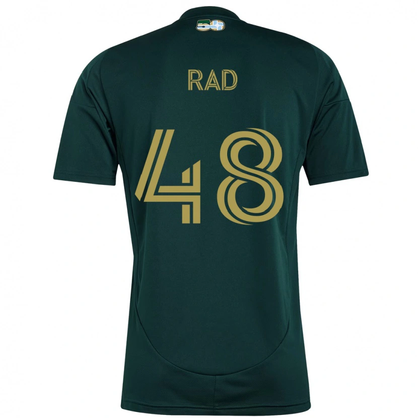 Danxen Dames Kaveh Rad #48 Zwart Bruin Thuisshirt Thuistenue 2025/26 T-Shirt