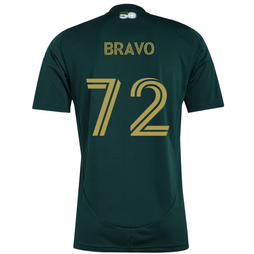 Danxen Dames Julian Bravo #72 Zwart Bruin Thuisshirt Thuistenue 2025/26 T-Shirt