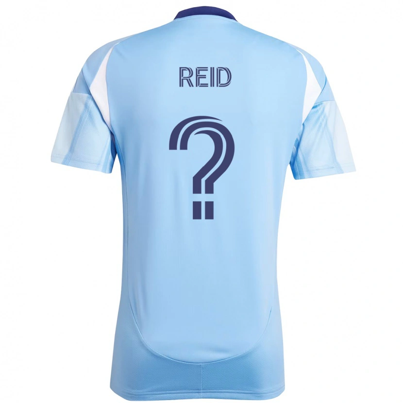 Danxen Dames Seymour Reid #0 Lichtblauw Thuisshirt Thuistenue 2025/26 T-Shirt