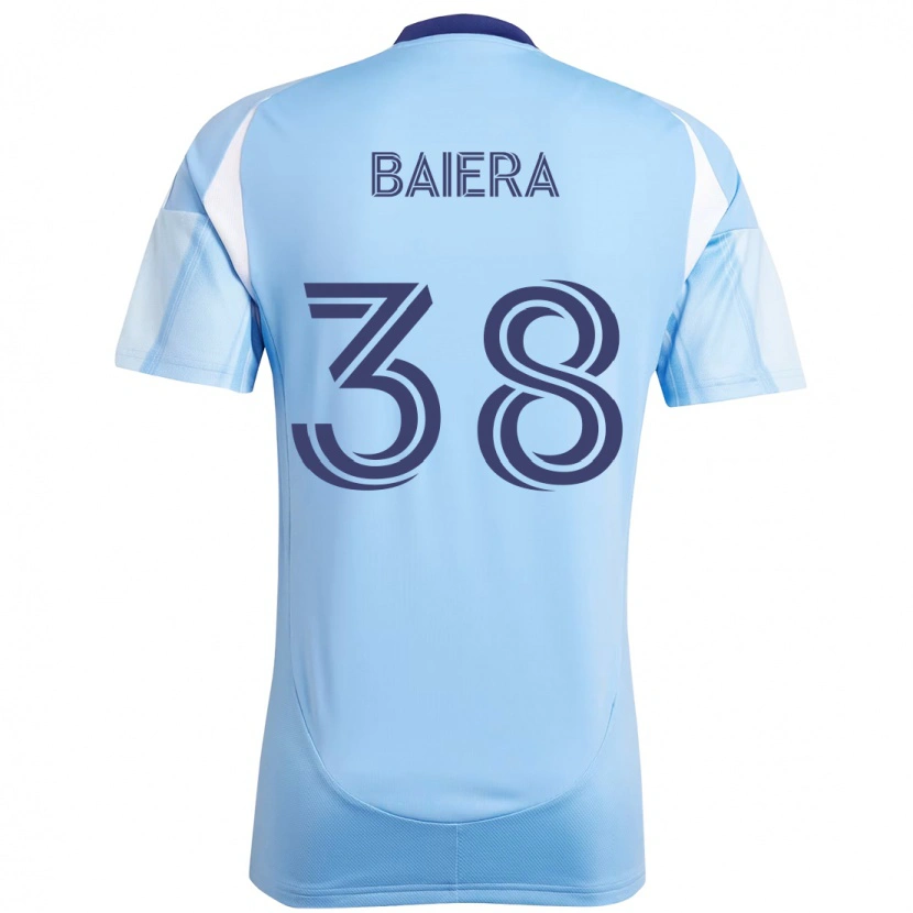 Danxen Dames Drew Baiera #38 Lichtblauw Thuisshirt Thuistenue 2025/26 T-Shirt