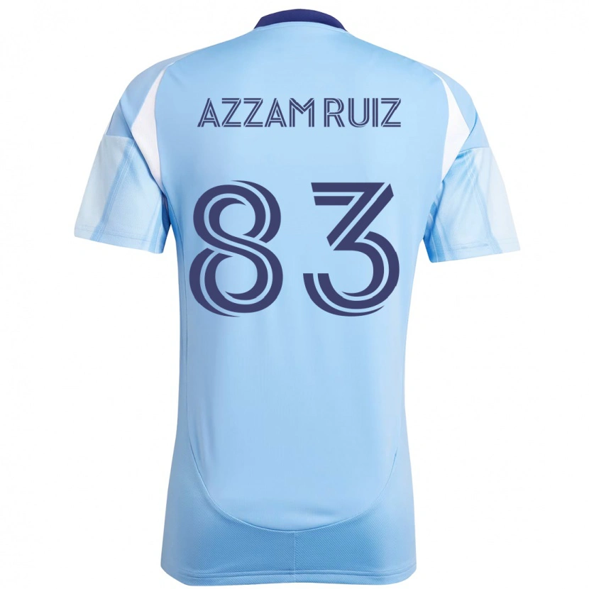 Danxen Dames Camil Azzam Ruiz #83 Lichtblauw Thuisshirt Thuistenue 2025/26 T-Shirt
