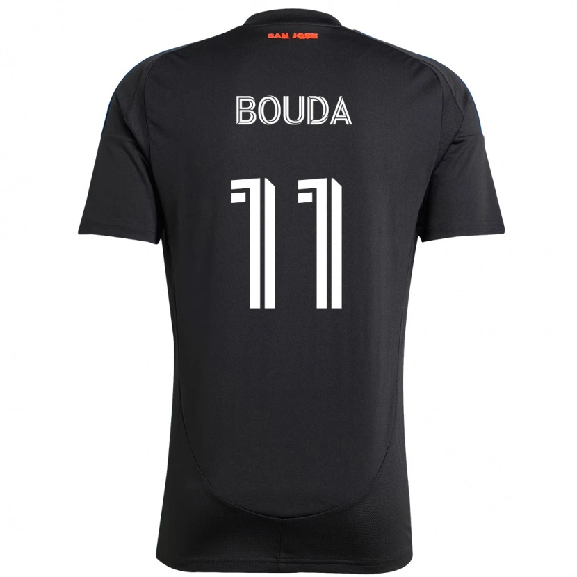 Danxen Dames Ousseni Bouda #11 Zwart Donkerblauw Thuisshirt Thuistenue 2025/26 T-Shirt