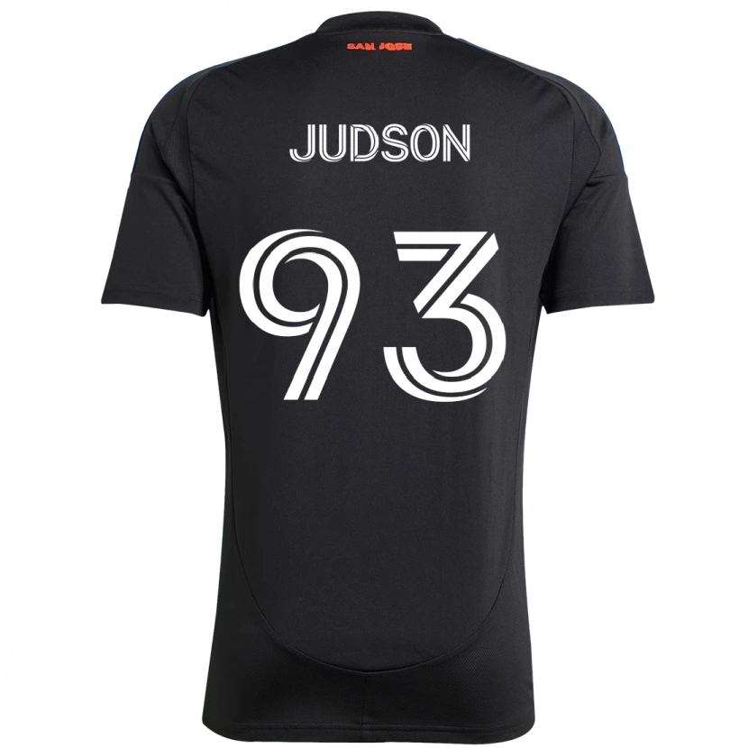 Danxen Dames Judson #93 Zwart Donkerblauw Thuisshirt Thuistenue 2025/26 T-Shirt
