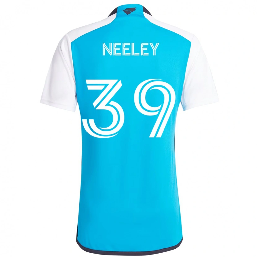 Danxen Dames Jack Neeley #39 Hemelsblauw Wit Thuisshirt Thuistenue 2025/26 T-Shirt
