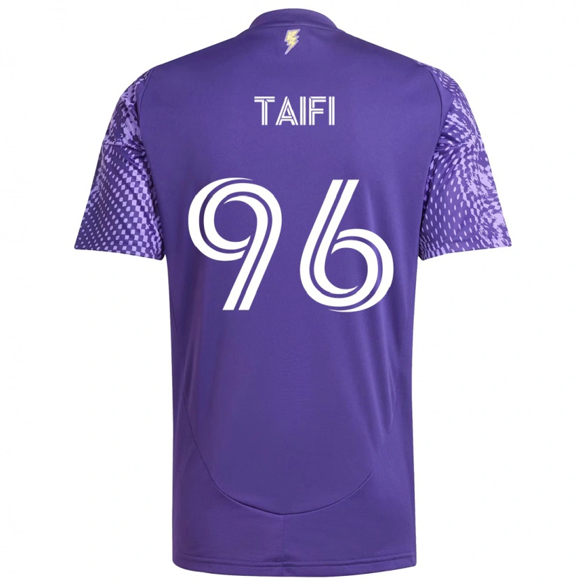 Danxen Dames Zakaria Taifi #96 Paars Wit Thuisshirt Thuistenue 2025/26 T-Shirt