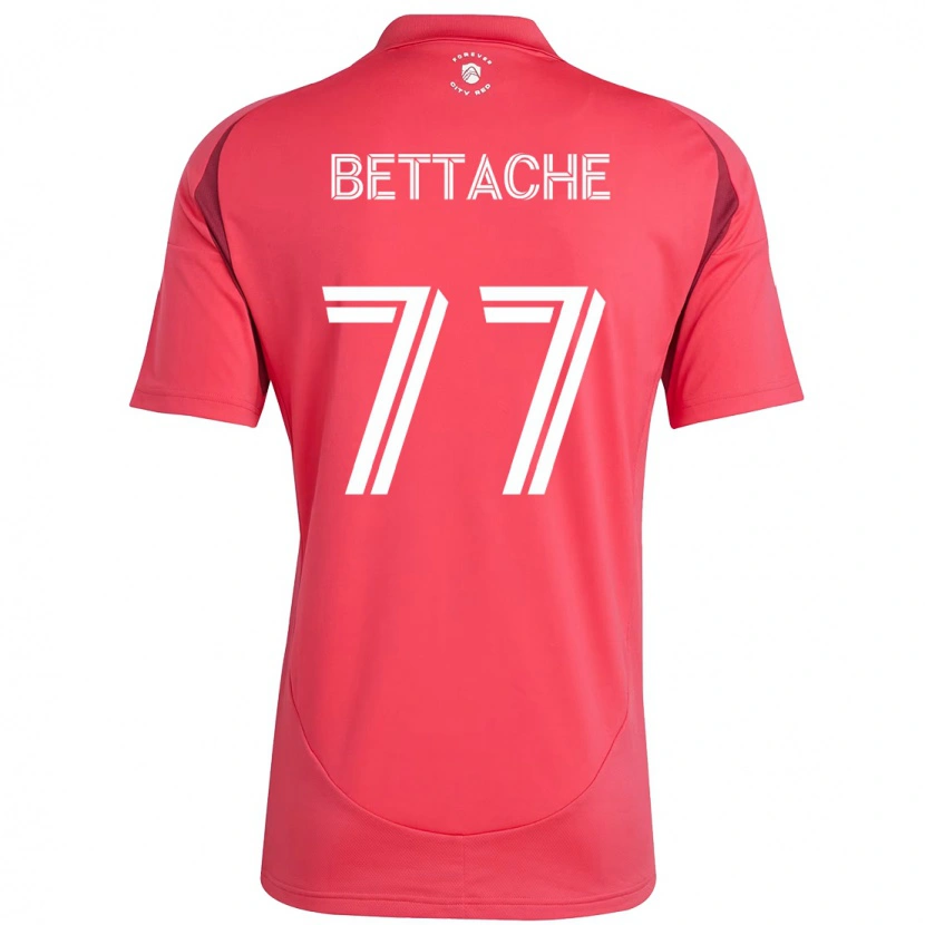 Danxen Dames Faysal Bettache #77 Magenta Wit Thuisshirt Thuistenue 2025/26 T-Shirt