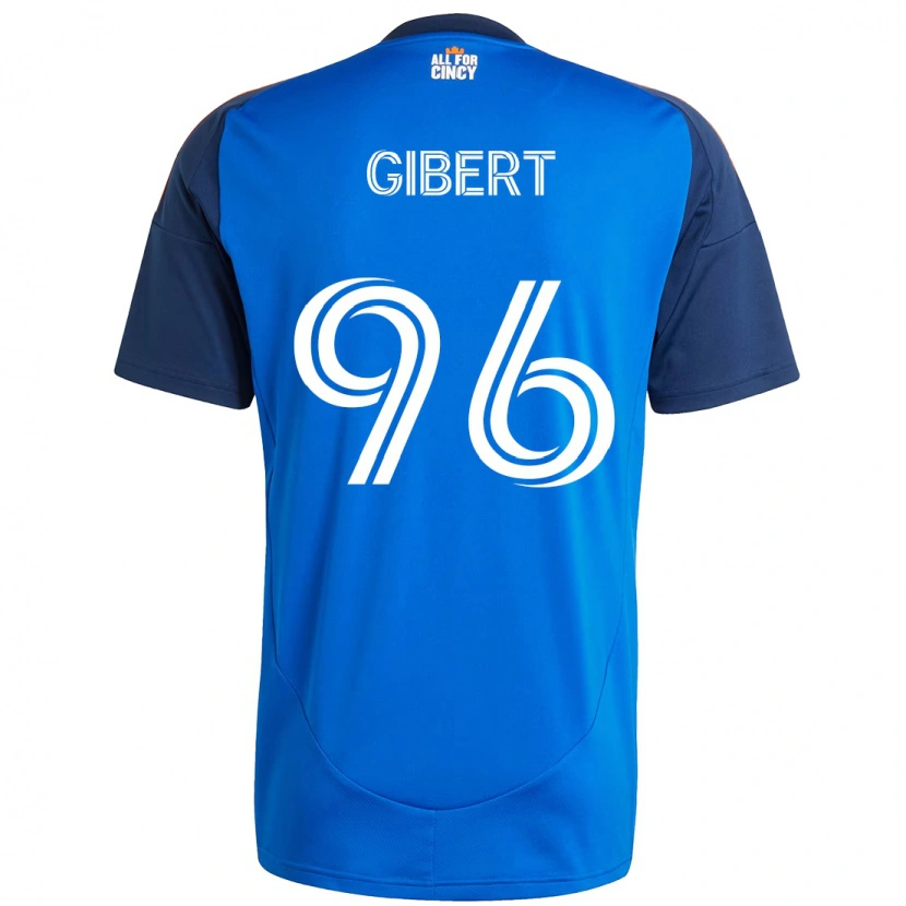 Danxen Dames Gaël Gibert #96 Donkerblauw Oranje Thuisshirt Thuistenue 2025/26 T-Shirt