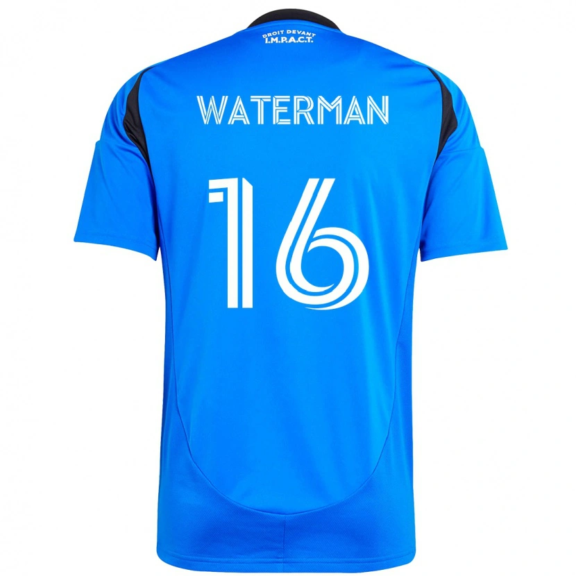 Danxen Dames Joel Waterman #16 Donkerblauw Zwart Thuisshirt Thuistenue 2025/26 T-Shirt