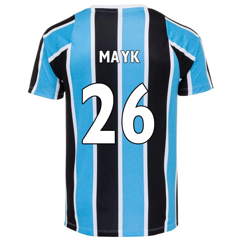Danxen Dames Mayk #26 Blauw Zwart Wit Thuisshirt Thuistenue 2025/26 T-Shirt