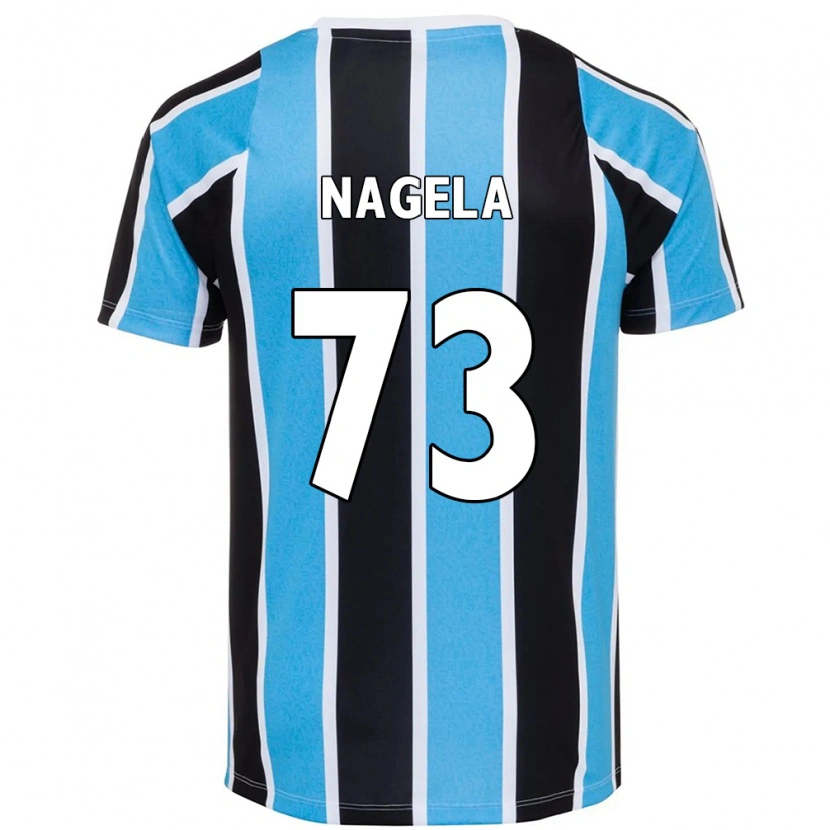 Danxen Dames Nágela #73 Blauw Zwart Wit Thuisshirt Thuistenue 2025/26 T-Shirt
