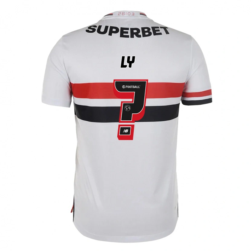 Danxen Dames Iba Ly #0 Rood Zwart Wit Thuisshirt Thuistenue 2025/26 T-Shirt